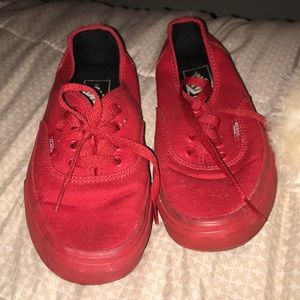 Red vans